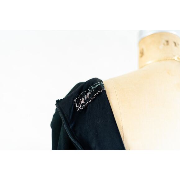 Vintage 70s Amazing Bohemian Groovy Empire Waist Hostess Dress, Saks 5th Ave. S - Picture 8 of 15